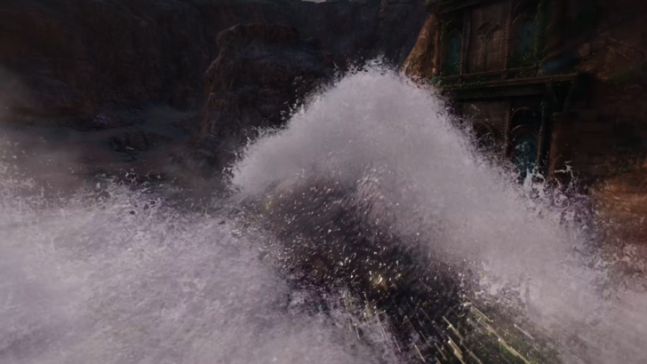 Lake Hylia water