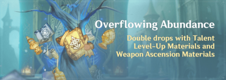 Genshin Impact - Overflowing Abundance Event