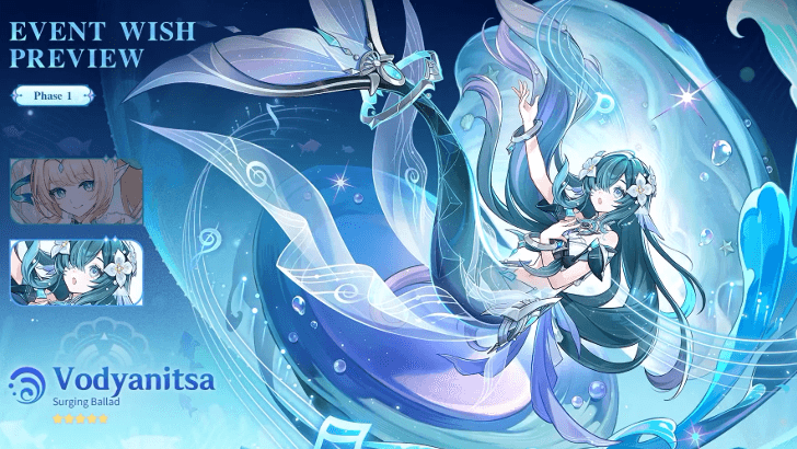 Genshin Impact - 7.1 Banners Phase 1 - Vodyanitsa