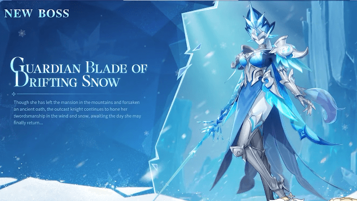 Genshin Impact - 7.1 World Boss - Guardian Blade of Drifting Snow