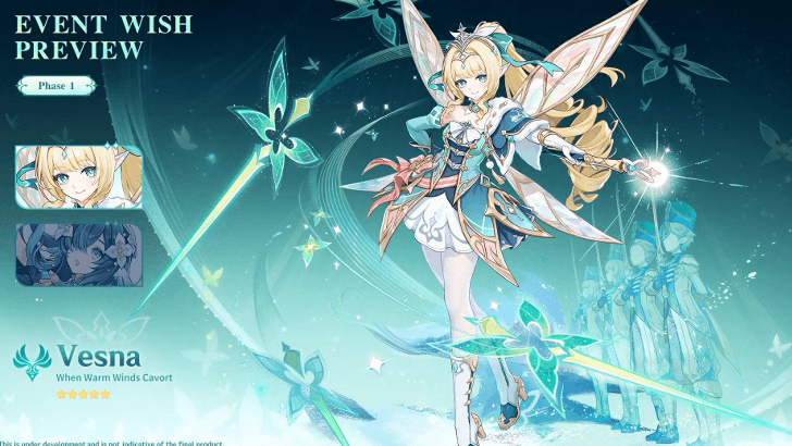 Genshin Impact - 7.1 Banners Phase 1 - Vesna