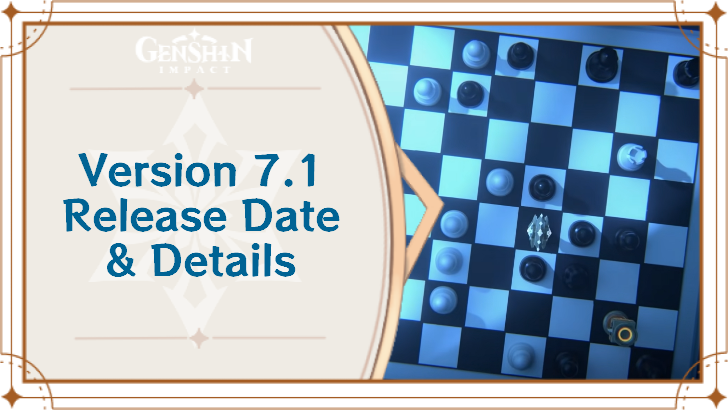 Genshin Impact - Version 7.1 Release Date and Characters