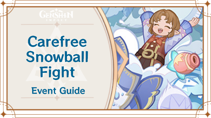 Genshin Impact - Carefree Snowball Fight Event Guide