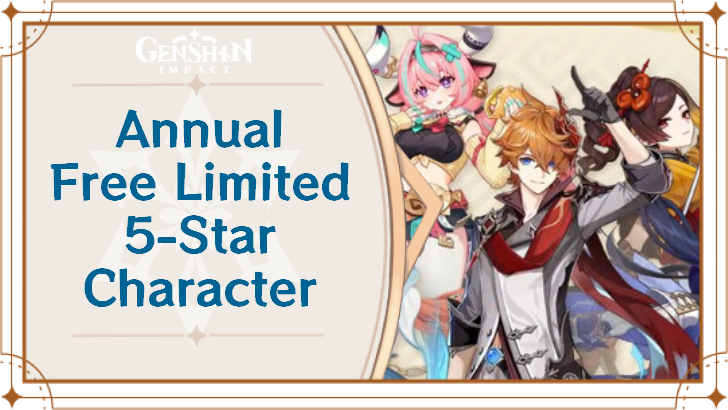 Genshin Impact - Free Limited 5-Star Character Selector Event