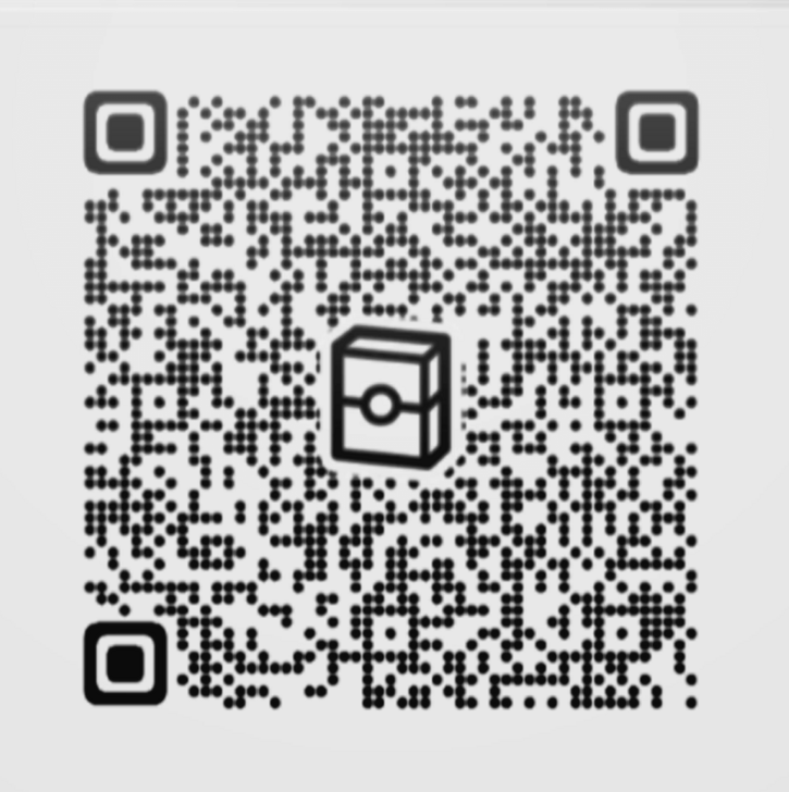 Mega Absol ex and Hydreigon Deck 2D Pattern QR Code