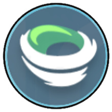 Leaf Tornado Icon