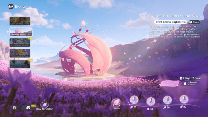 Legendary Journey: Trail of Butterfly Shadows