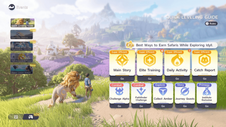 Quick Leveling Guide