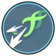 Whirling Blossom Rain Icon