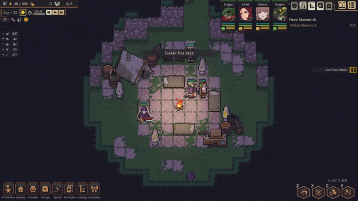 dungeon settlers campfire