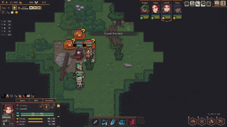 dungeon settlers orange slime combat