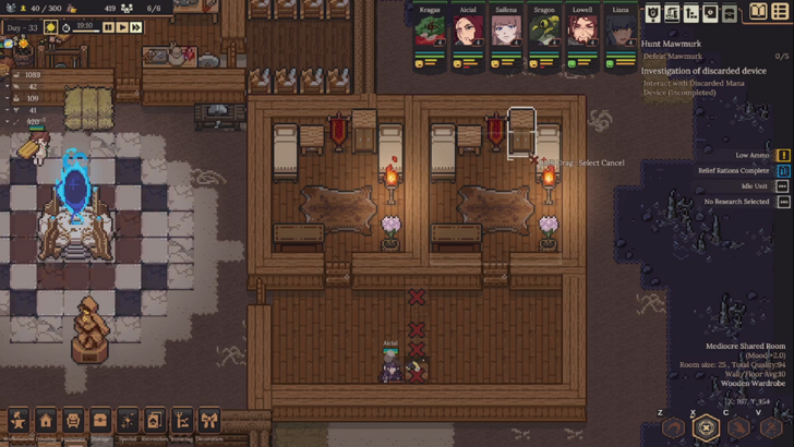 dungeon settlers room creation