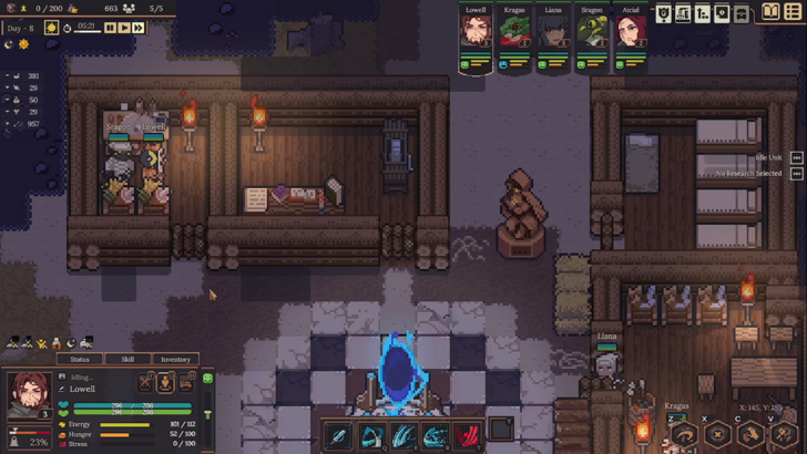 dungeon settlers kitchen construction