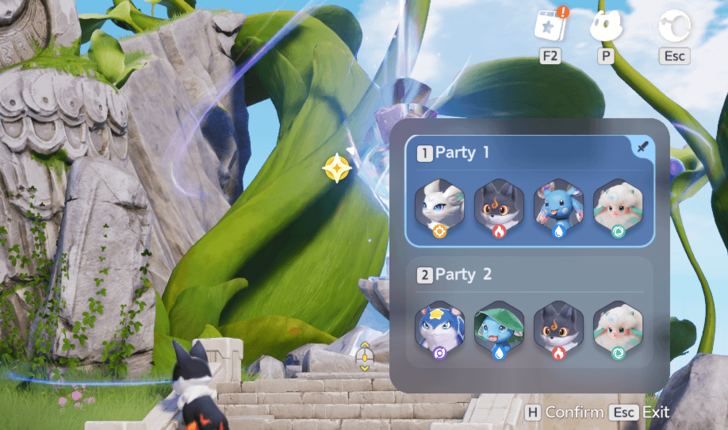 Aniimo Parties