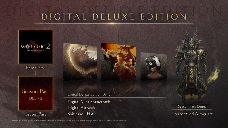 Wo Long 2 Editions