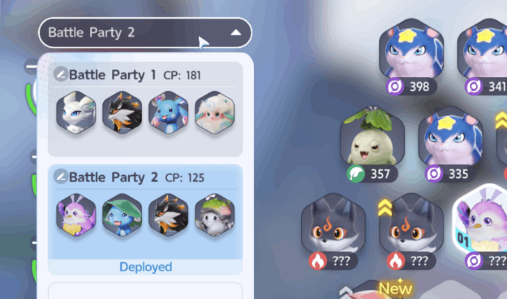 Battle Party Setup