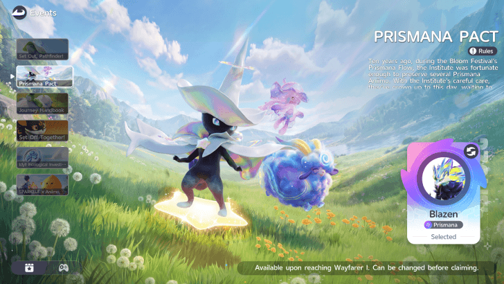 Prismana Pact Reward