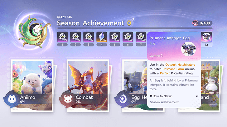 Season 1 Achievement Reward