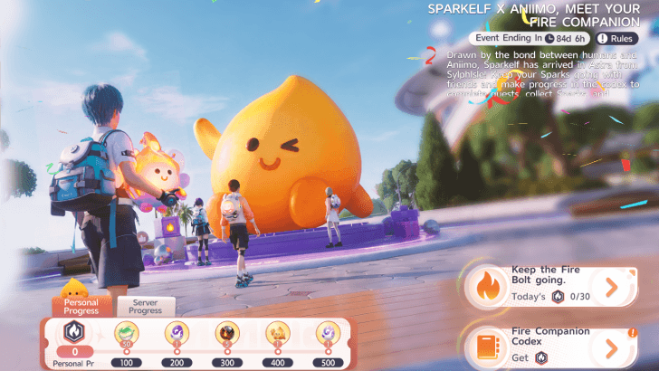 Sparkelf X Aniimo, Meet Your Fire Companion Event Details