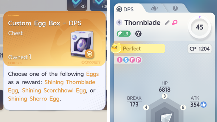 Shining Thornblade Egg