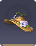 Garden Straw Hat Icon