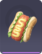 Stuffed Hot Dog Icon
