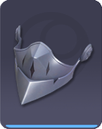 Silver Helm Visor