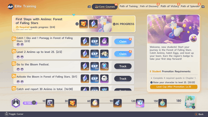 Elite Training Missions