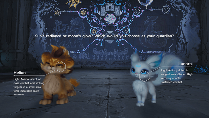 Aniimo Helion or Lunara Choice