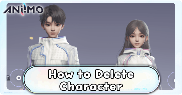How to Delete Character