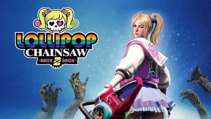 lollipop chainsaw back2back title