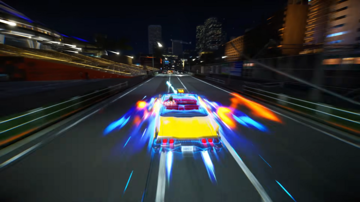 Crazy Taxi World Tour Effect