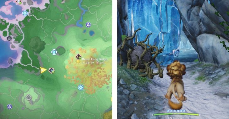 Underground Cavern in Beast Fang Ridge