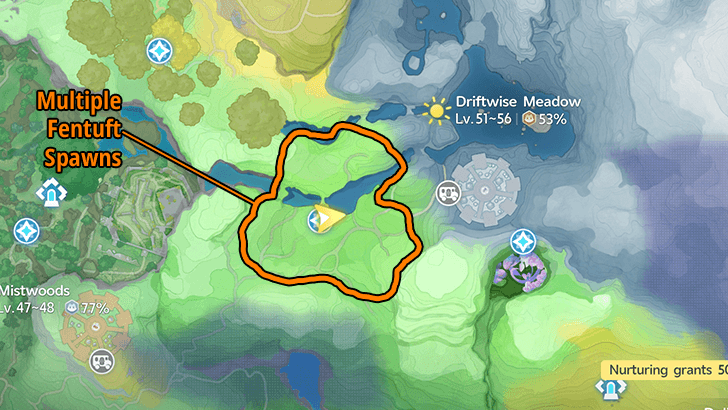 Multiple Fentuft Spawns
