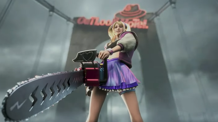 juliet holding chainsaw