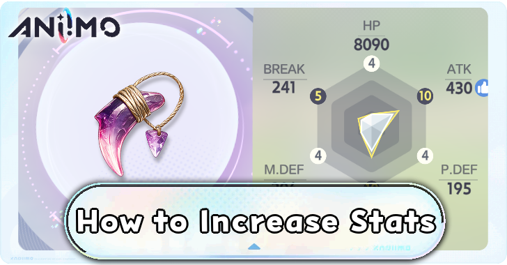 How to Increase Stats