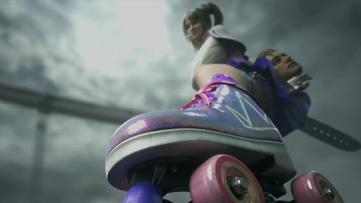 juliet pink shoe closeup