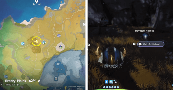 Secret of the Golden Helmet Location