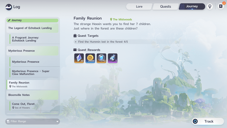 Reward From Journey: Family Reunion