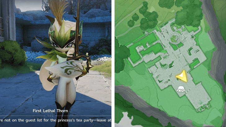 Melloblum Side Quest Location