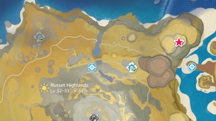 Highland Tubster Zephyrus Landbridge Map Location