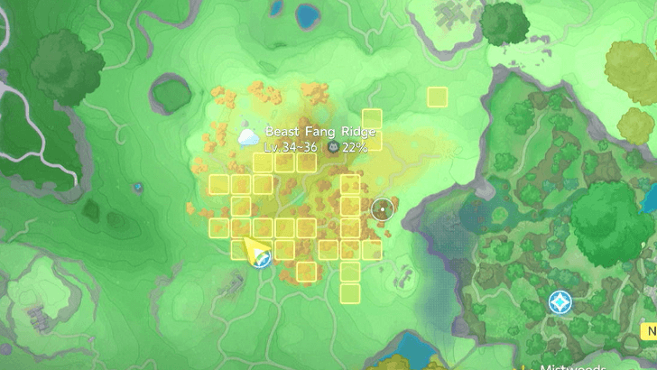 Mountain Woods Emberpup Map Location