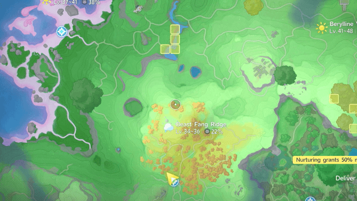 Budclaw Map Location