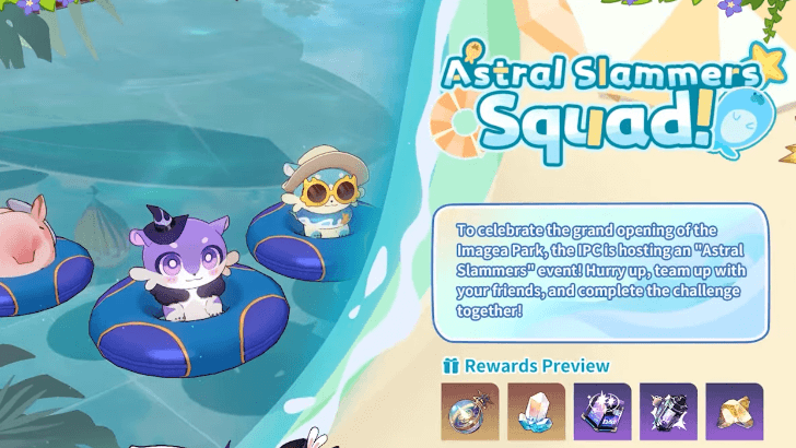 HSR 4.6 Astral Slammers Squad