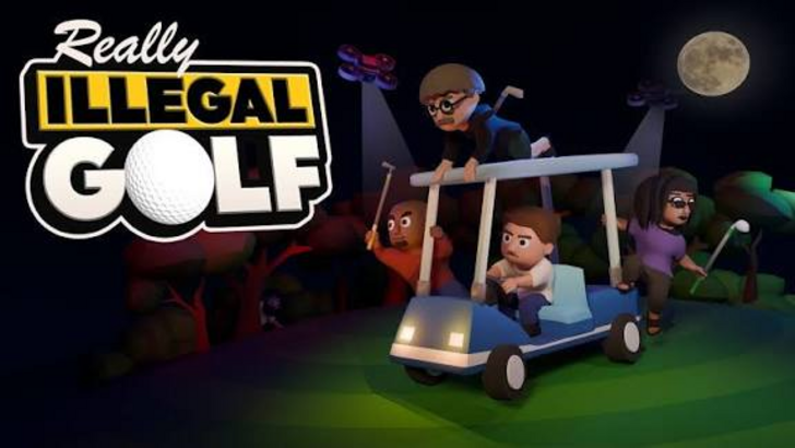 Really Illegal golf game cover art