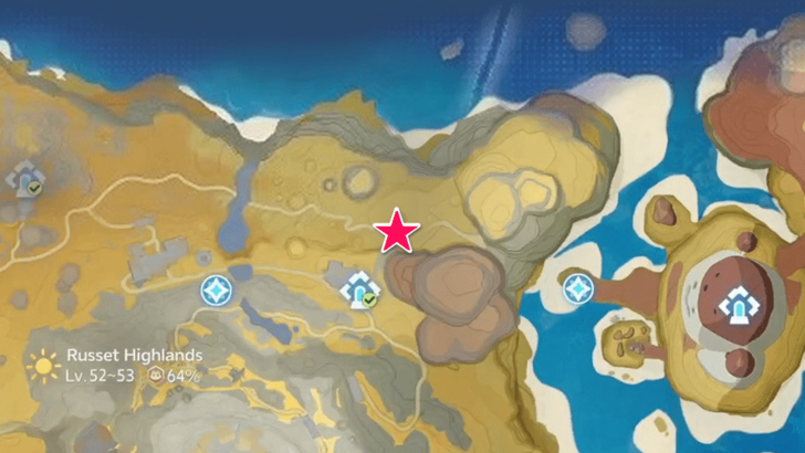Snowfield Waleetle Location