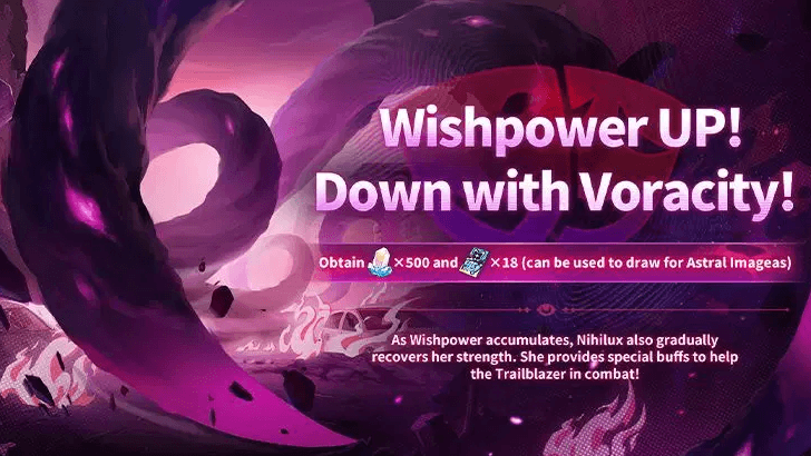 HSR 4.6 Wishpower UP Down With Voracity