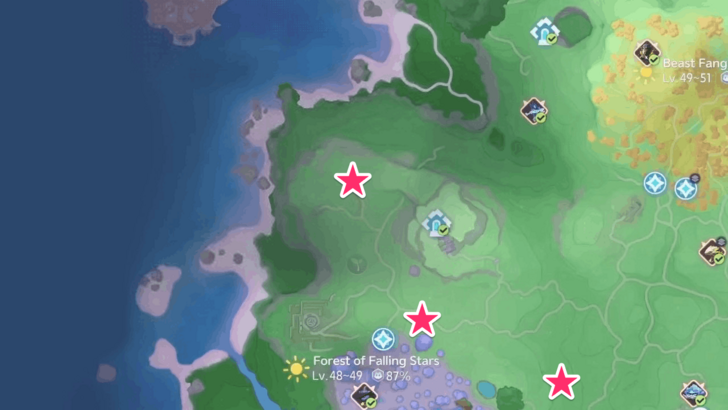 Forest Iris Location