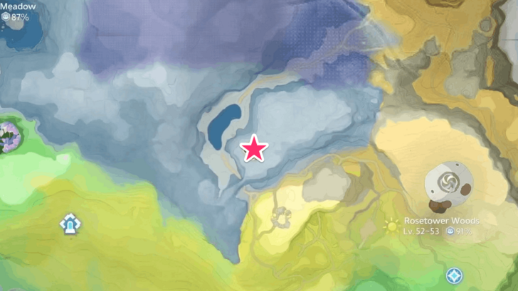 Snowfield Pomawk Location