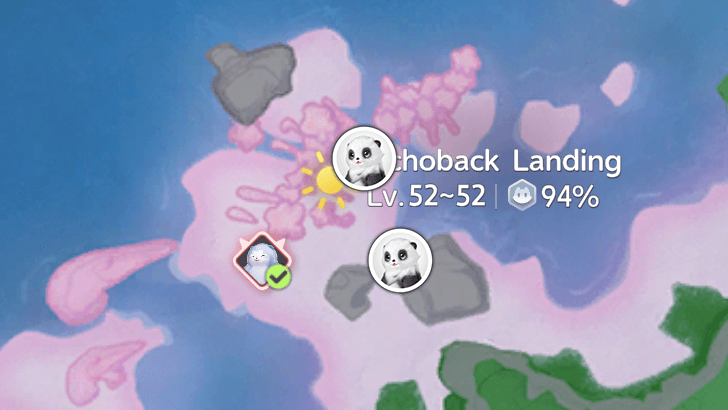 Nighttime Popota Map Locations